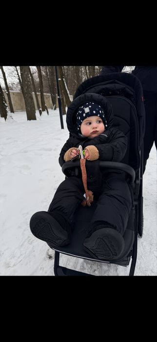 зимовий пуховий комбінезон columbia snyggly bunny bunting 12-18 пух