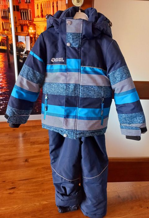 Зимовий дитячий роздільний комбінезон