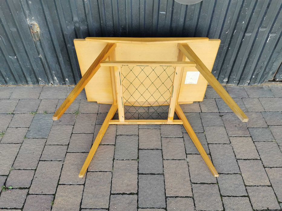 Stolik kawowy, ława Dřevotex OPMP Žamberk- Czechosłowacja '60 Design