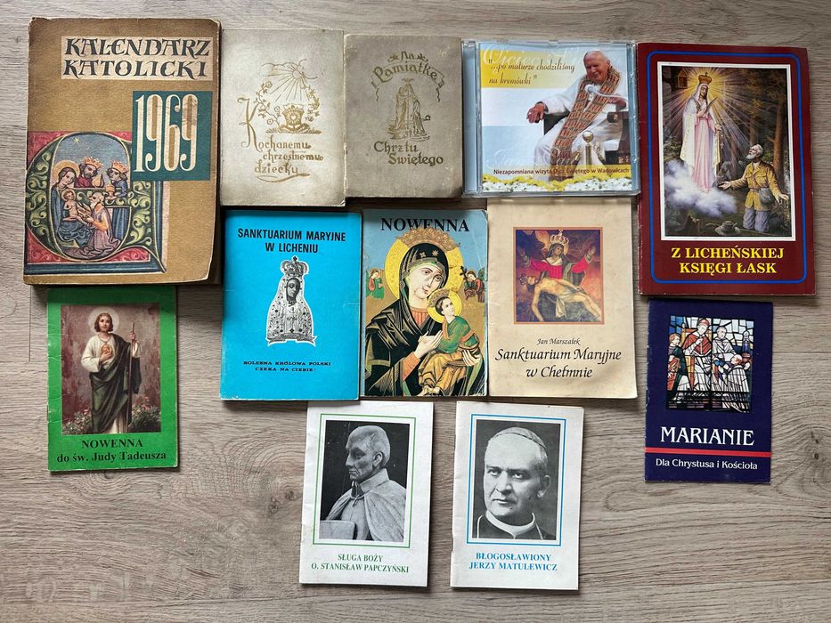 Dewocjonalia zestaw.