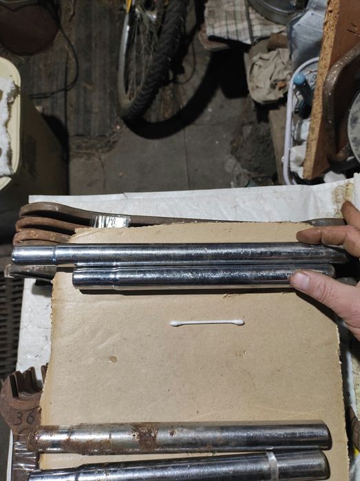 Подседельный штырь 24.8мм.от Салют,звезда шатун