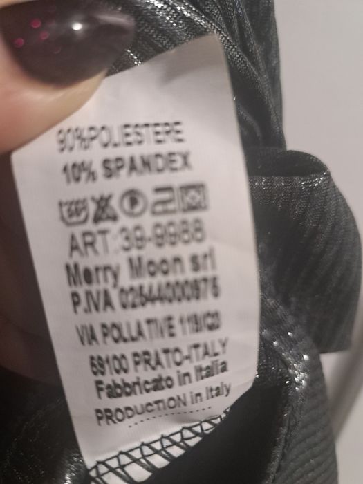 Imprezowa mała srebrna sukienka