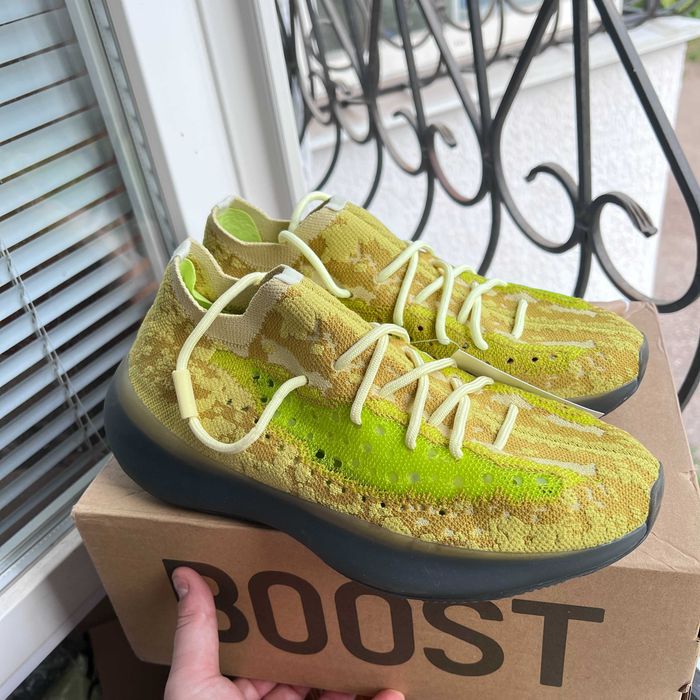 Оригінал! Топові чоловічі кросівки кроссовки Adidas Yeezy Boost 380 Hylte FZ4990 US10
