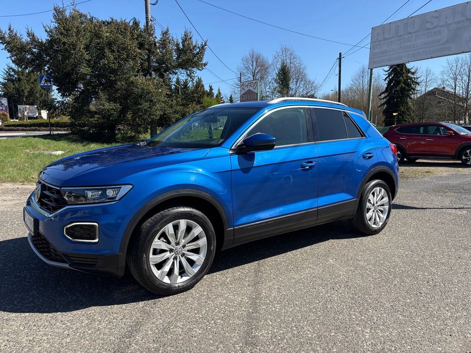 Volkswagen T-Roc Salon PL*Bezwyp*Klima* *kamera*I właścicel*Ledy*Nawigacja*Virtual