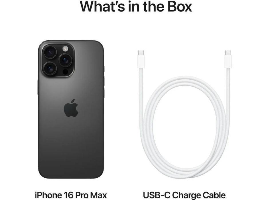 IPHONE 16 PRO MAX 1TB ( Titânio Preto)