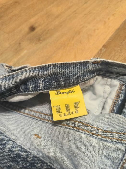 Spodnie Dżinsowe Vintage Wrangler Jeansy Szerokie