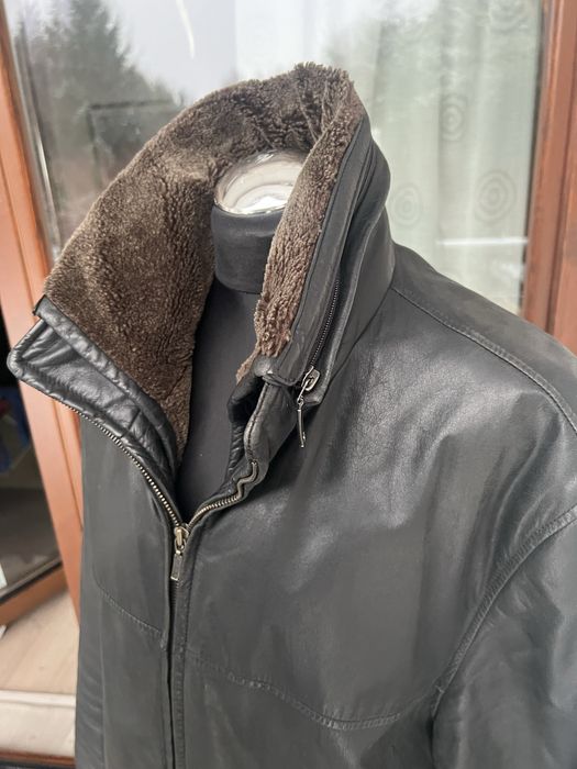 Kurtka skórzana z podpinką, stan idealny