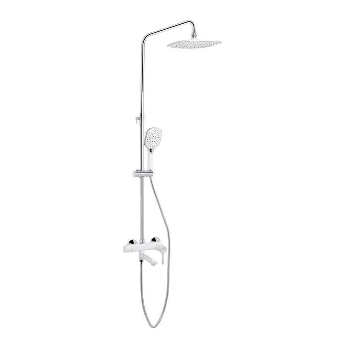 Душова система універсальна Grand, Chrome/White на три споживача