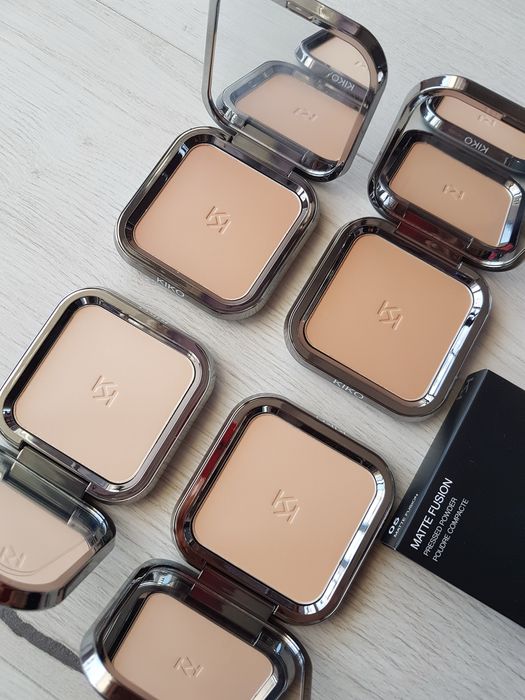 Матуюча пудра Kiko matte fusion 01 02 03 04 05