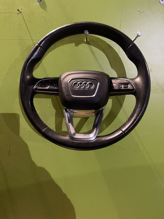 Руль кермо шкіра Audi Q5 80A руль шкіряний кермо