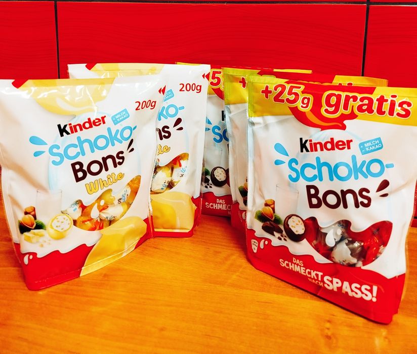 Kinder Schoko Bons z Niemiec promocja