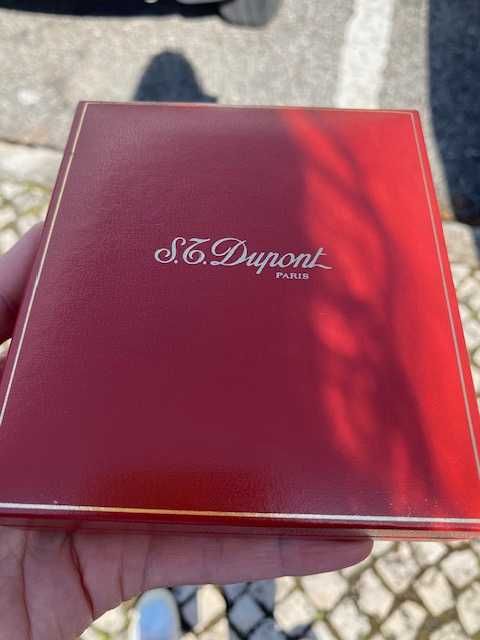 Isqueiro Dupond banhado a ouro