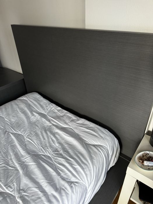 Conjunto quarto cama e mesinha cabeceira