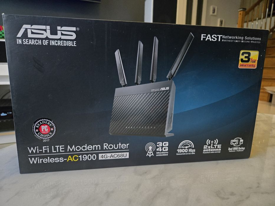 Router  asus ac1900 4gac68u
