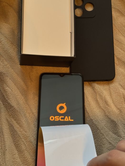 Смартфон Oscal Flat 2 4/128GB Phantom Black