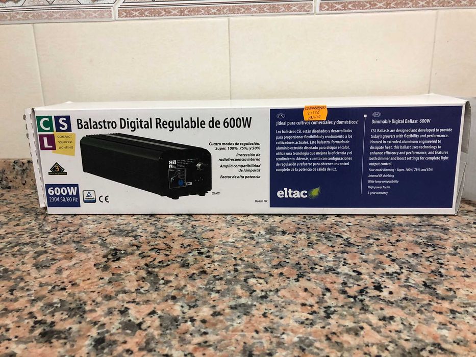 Balastro regulavel 600 W