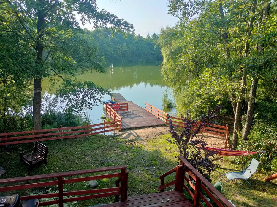 Leśny staw 1! Domek ze SPA! Sauna i balia na wyłączność!