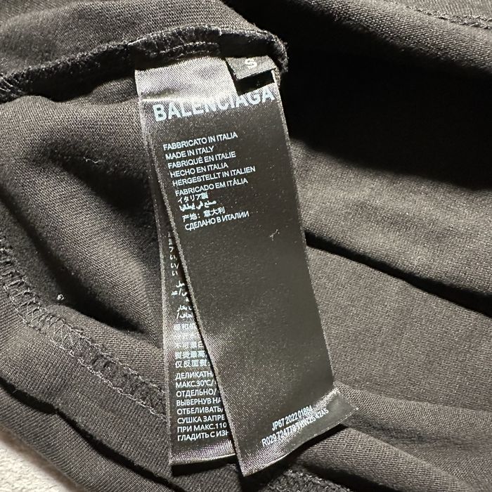 Футболка balenciaga вишите лого S M