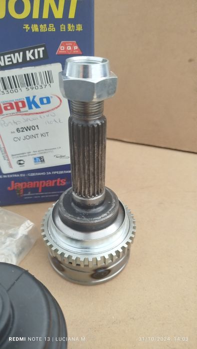 Junta homocinética (ponta semi eixo)  Daewoo matiz ref. 62w01