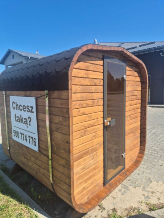 SAUNA QUADRO – Gotowa sauna ogrodowa, super jakość