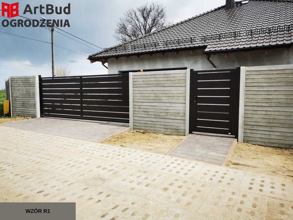 Ogrodzenia betonowe, dostawa, montaż Straszyn