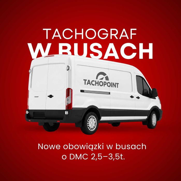 BUS montaż tachografu BUS