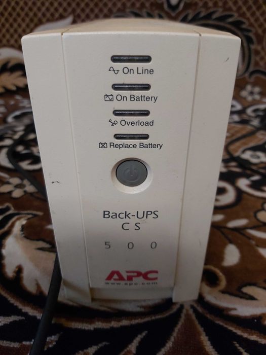 БезперебІйник APC UPS, ВЕ500-RC,без АКБ