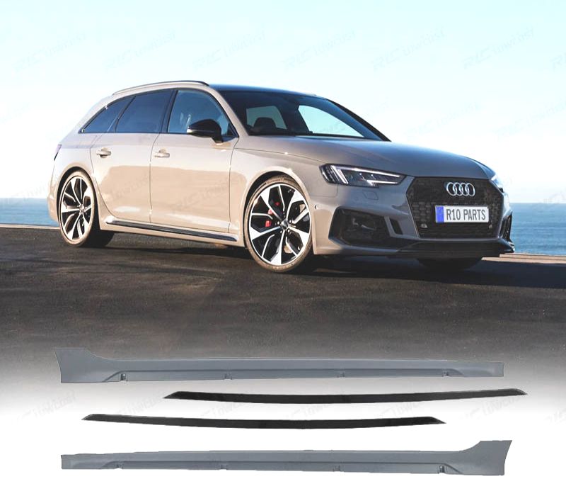 EMBALADEIRAS AUDI A4 17-20 LOOK RS4