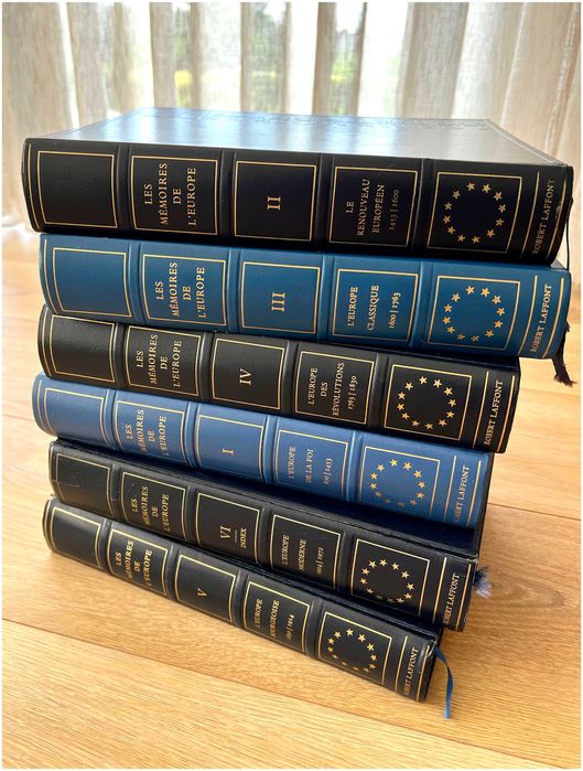 Coleção 6 Livros - Les Memoires de L'Europe