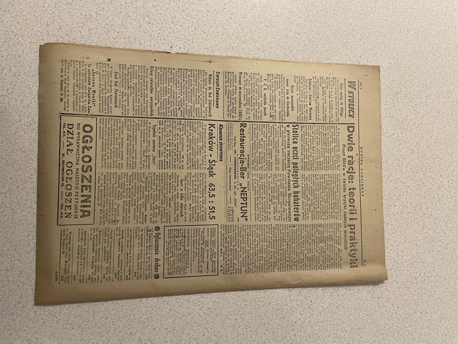 „Kurier Codzienny” 13 lipiec 1945
