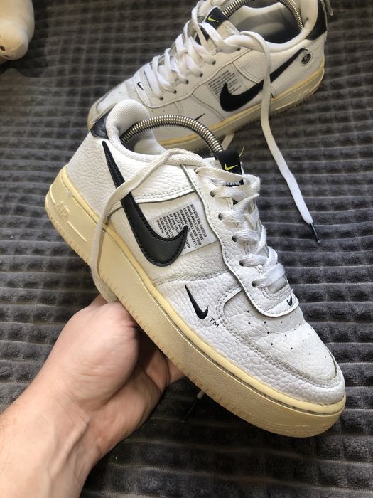 NIKE AIR FORCE 1 (38.5) 24-24.5см женские кроссовки кеды оригинал кожа