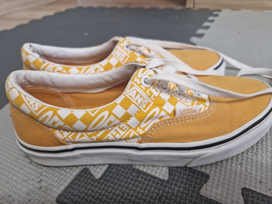 Trampki żółte vans