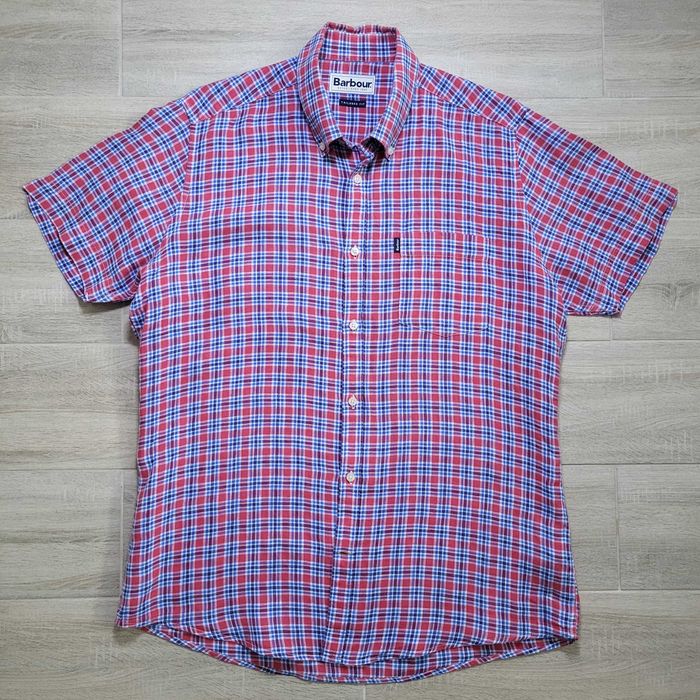 Рубашка Barbour Tailorеd Fit лен