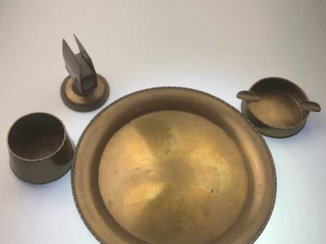 Zestaw palacza Imago Artis sygnowany PRL