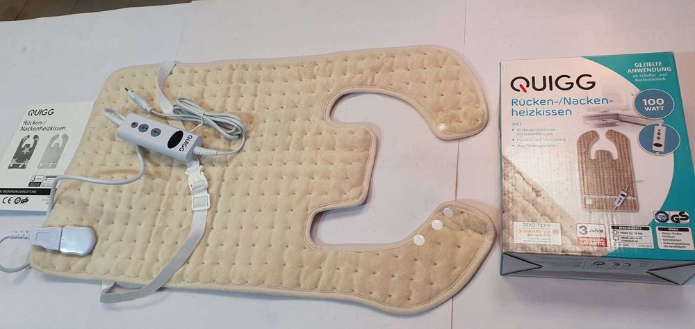 Poduszka elektryczna  rozgrzewająca Quigg --- Komis Madej Gorlice ---