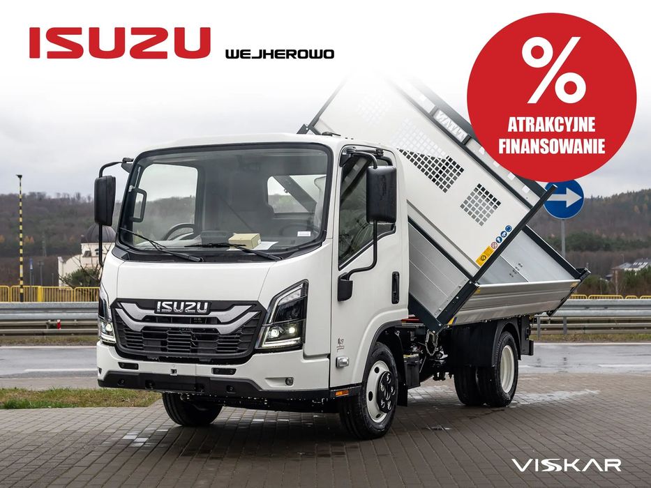 Isuzu M27 Gen 2  fabryczna wywrotka 3stronna / 3,5 t / 150 KM
