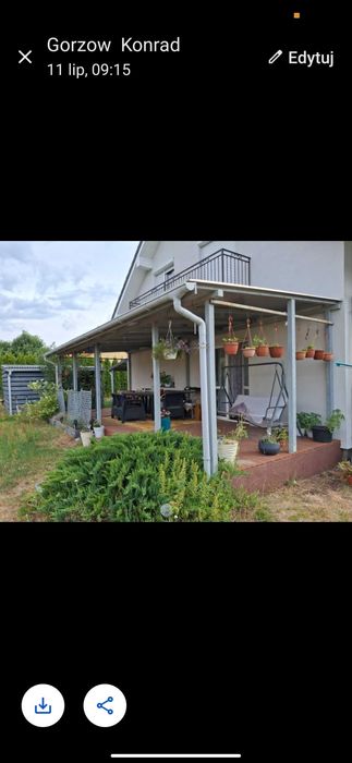 Zadaszenia tarasu wiaty samochodowe