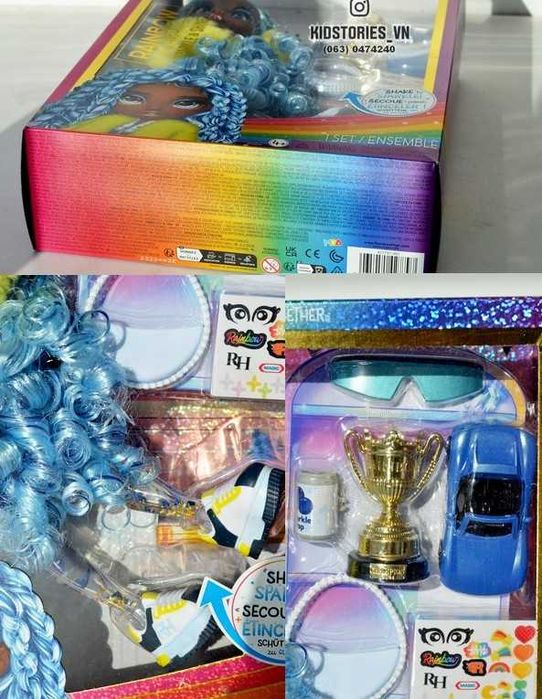 Rainbow High Sparkle & Shine MARINA лялька рейнбоу хай Маріна перегони