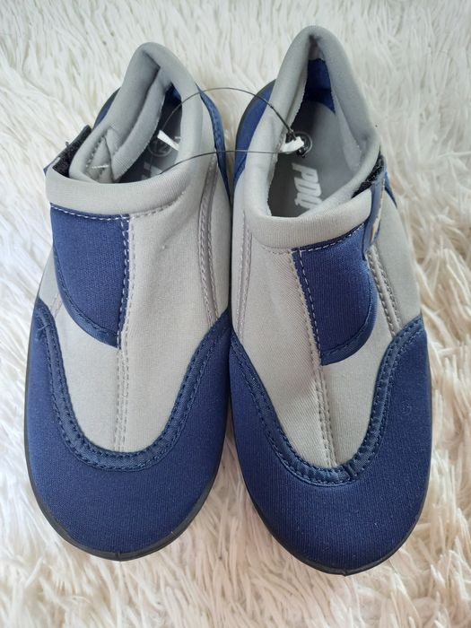 Buty do wody chłopięce granatowo-szare rozmiar 30