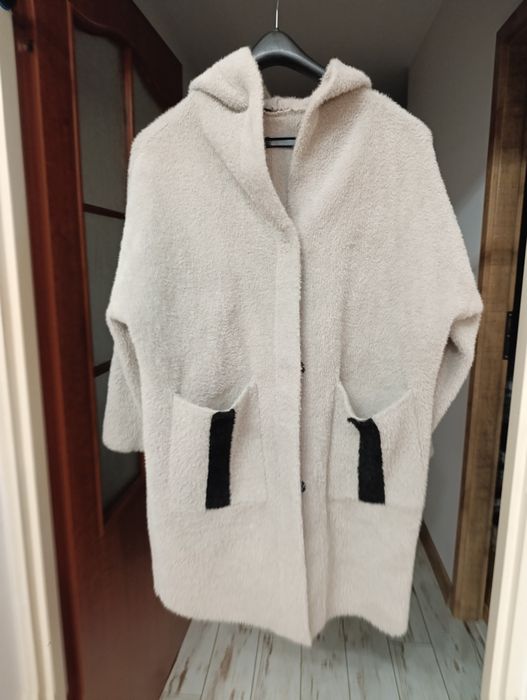 Płaszcz damski z alpaka