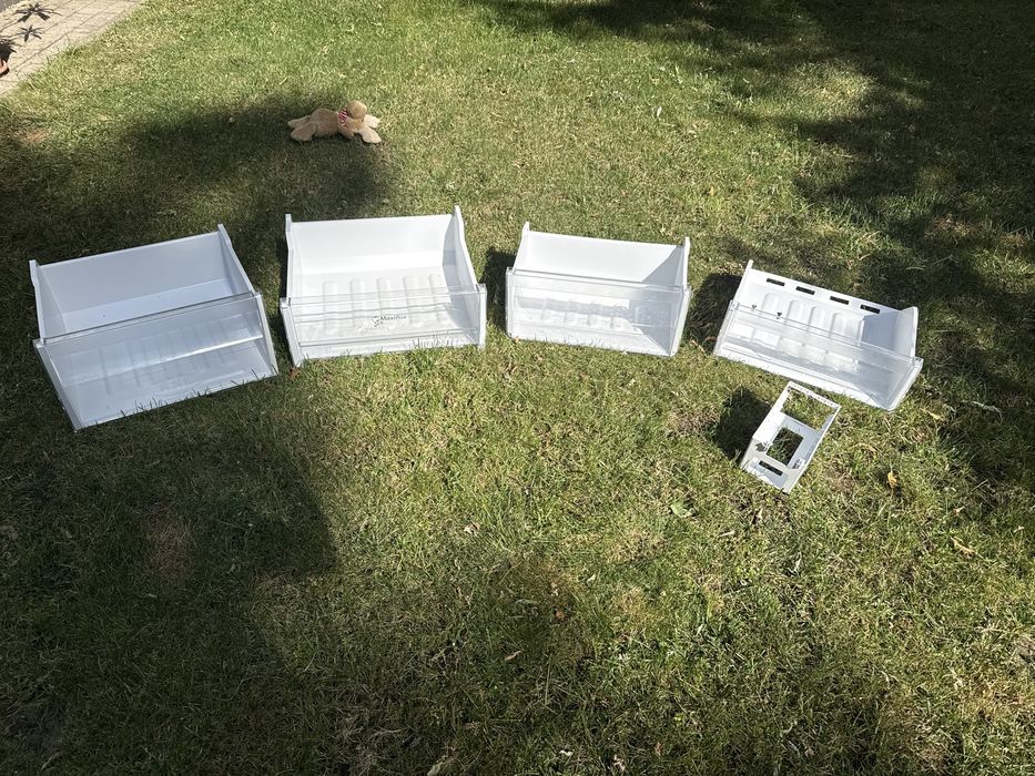 Szuflady - lodówka whirpool BSNF 975 0X,