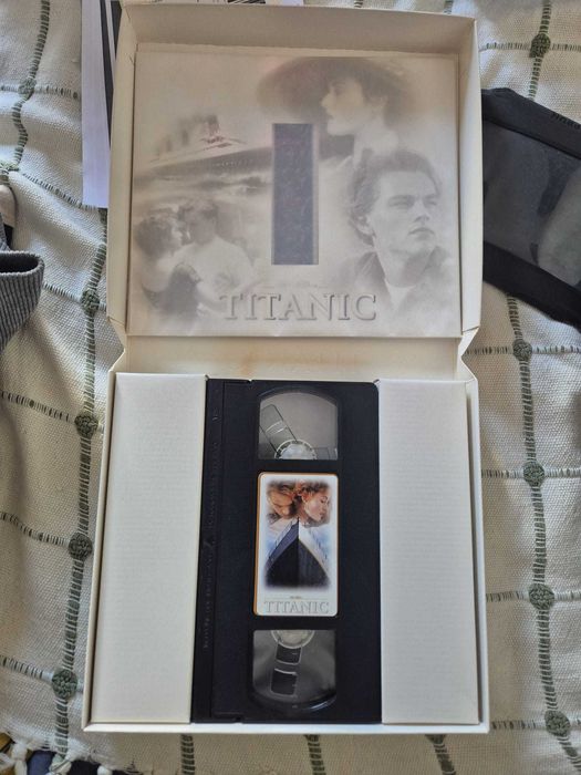 VHS Titanic Edição de Colecionador