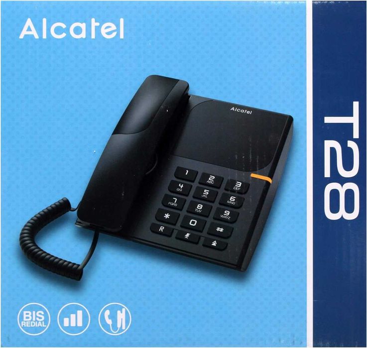 Telefon stacjonarny ALCATEL T28 dla seniora