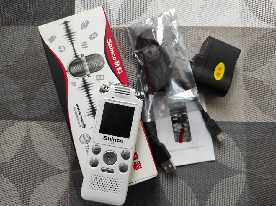 Диктофон Shinco x9 цифровой профессиональный
