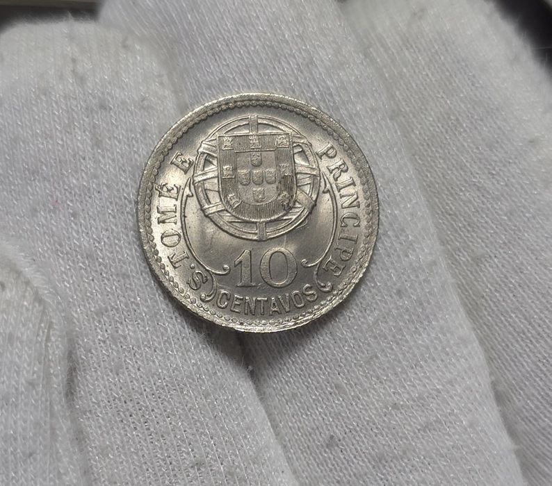 10 centavos 1929 São Tomé e príncipe