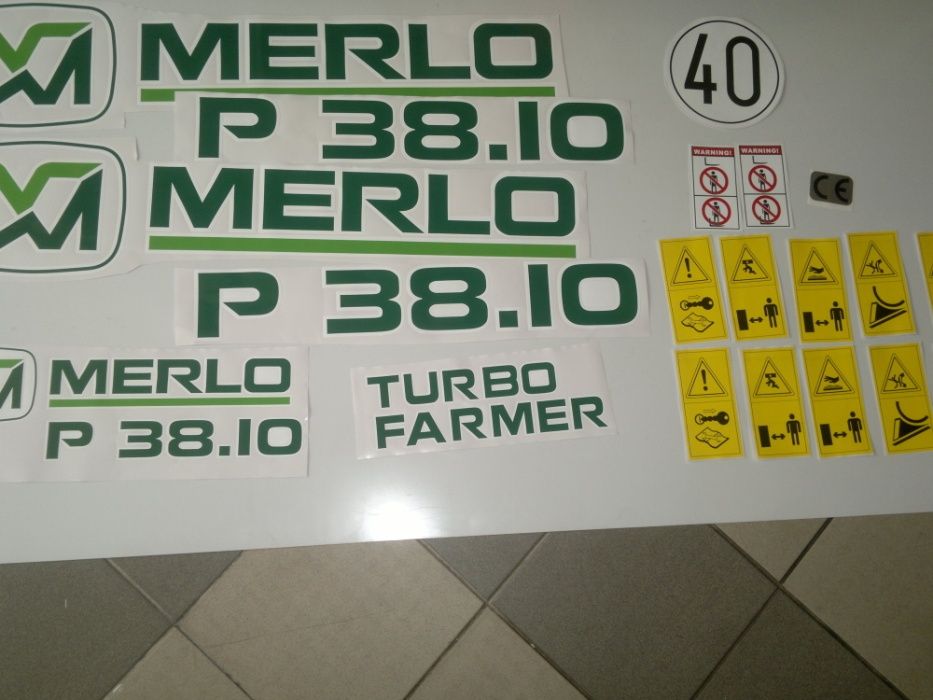 Naklejki merlo P34.7 top