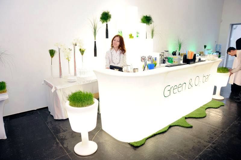 Balcão bar retroiluminado