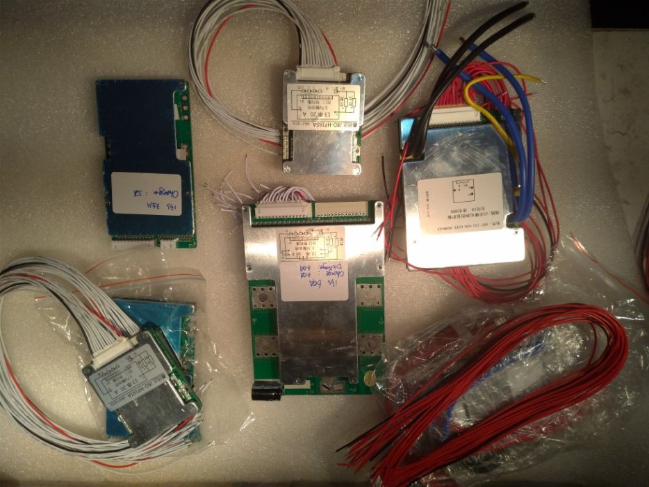 BMS 48V (13s) 20A/35A/60A Li-ion bateria 3.7v (4.2v)