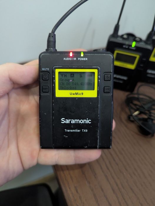 Saramonic uwmic9 бездротова система радіо петлички