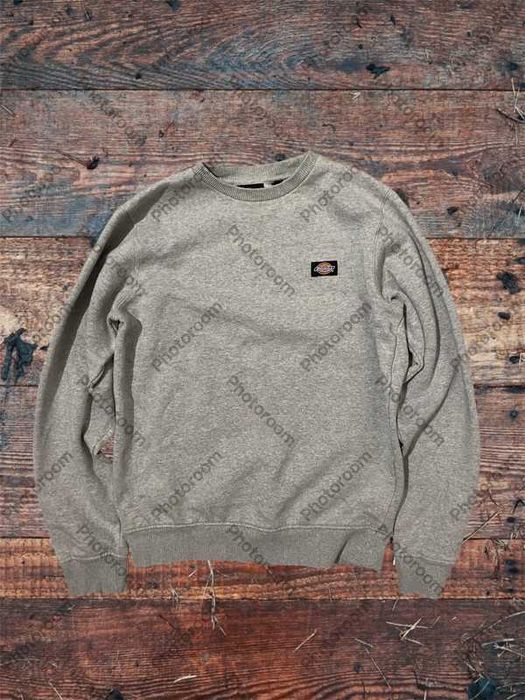 Bluza Dickies sweatshirt grey szara skate oversize cyber minimal logo